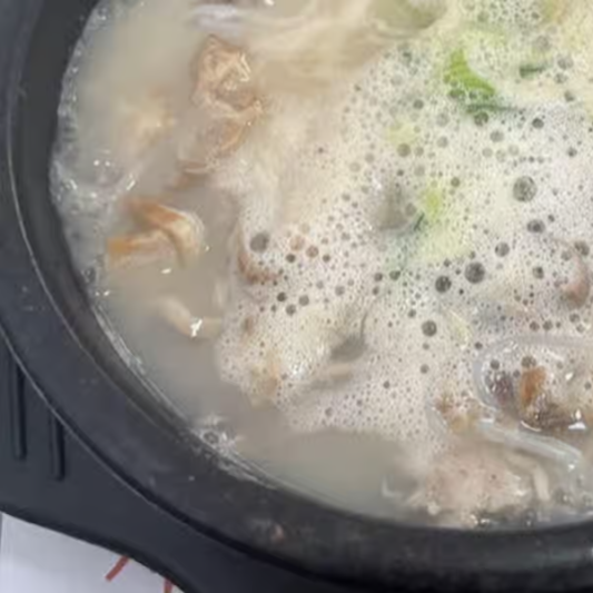 Pork Belly Soup Combo / 돼지국밥 정식
