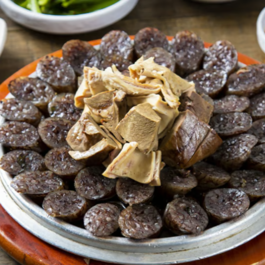 Chal Soondae Plate / 찰 순대접시 