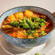 S04. B&uacute;n Ri&ecirc;u Cua with Soft Shell Crab / 蟹汤米线
