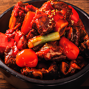 Spicy Beef Short Rib Stew / 매운 소갈비찜