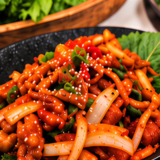 Spicy Pork Wrap Set / 제육볶음 쌈밥 + 해물된장찌개
