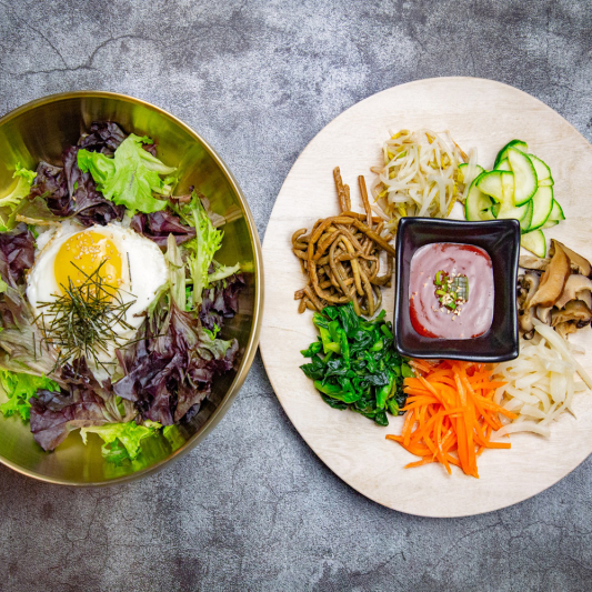 Vegetable Bibimbap / 야채 비빔밥