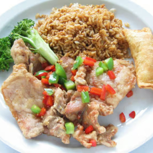 C4. Salt and Pepper Pork Chops