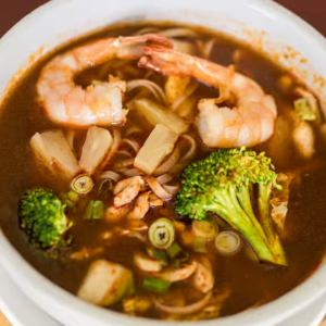 Tom Yam Soup with Shrimp