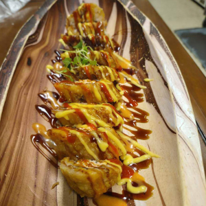 Deep-Fried Sushi Rolls