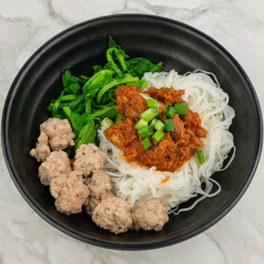 7. Shan Noodle Salad