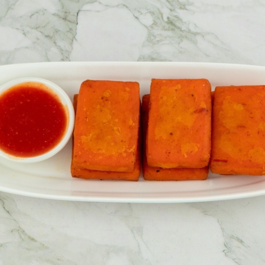 5. Fried Burmese Yellow Tofu