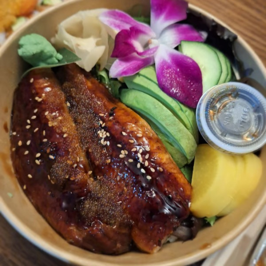Grilled Unagi Don