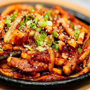 Spicy Stir-Fried Squid 오징어볶음 