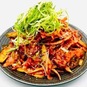 Spicy Sea Snail Salad 골뱅이 무침 