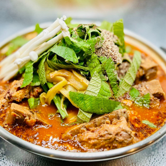 Pork Backbone Hot Pot 감자탕전골 