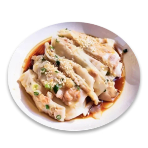 Preserved Mustard & Lean Pork Rice Roll 榨菜瘦肉肠粉