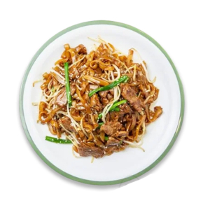 Stir-Fried Rice Noodles with Beef 干炒牛河