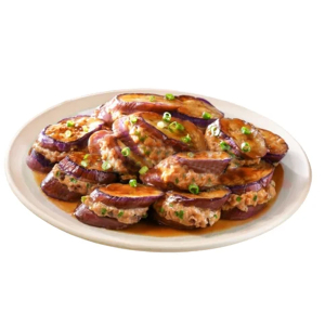 Deep-Fried Stuffed Eggplant (3 pcs)  炸酿茄子（3件）