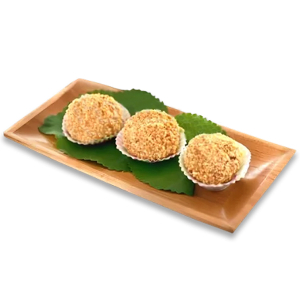 Black Sesame Glutinous Rice Balls (3 pcs) 黑芝麻汤圆（3个）