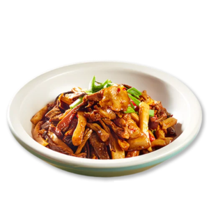 Stir-Fried Chinese Broccoli with Preserved Meat 腊味炒芥蓝
