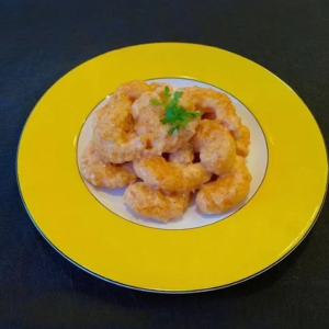 Deep-Fried Prawn with Thousand Iceland Sauce (8 pcs) 千岛酱炸大虾（8只）