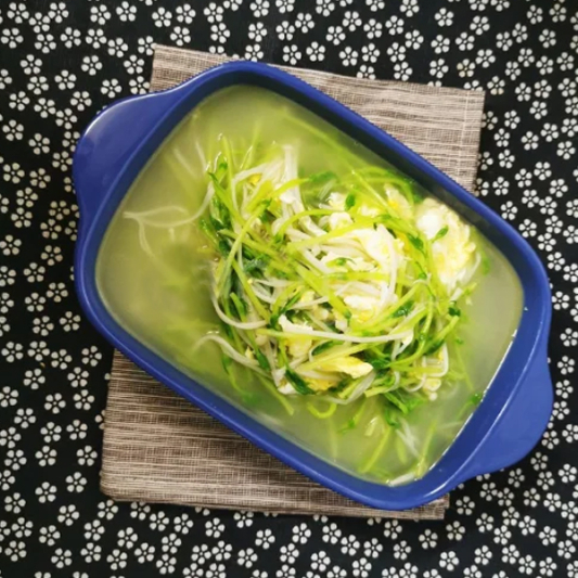 Baby Bok Choy with Goin Berry Boiled Soup 枸杞上汤小白菜