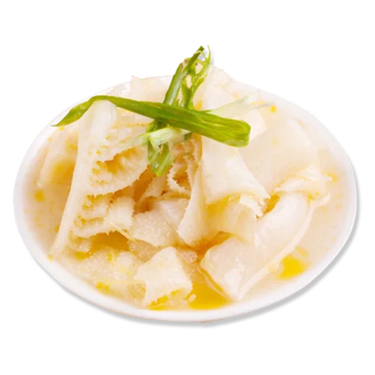 Steamed Beef Tripe with Ginger & Green Onion 姜葱蒸牛百叶