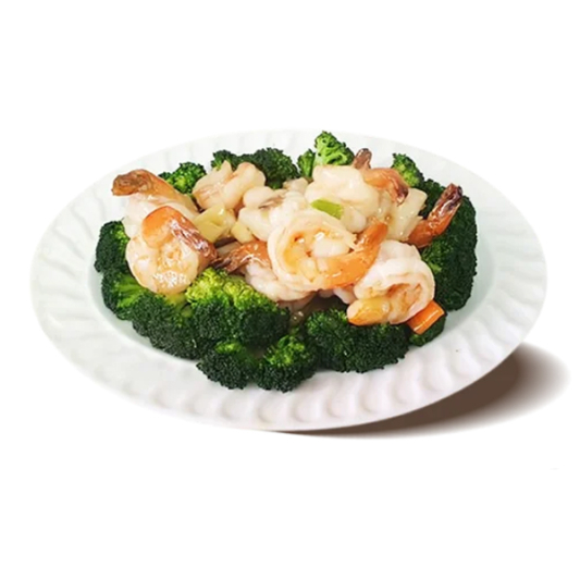 Stir-Fried Crystal Prawn (8 pcs) 清炒虾球（8只）