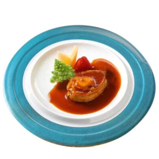 Braised King Abalone with Oyster Sauce (6 pcs) 蚝皇扣大鲍鱼（6只）