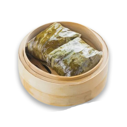 Wrapped Egg Yolk & Pork, Sticky Rice (2 pcs) 蛋黄猪肉糯米鸡（2个）