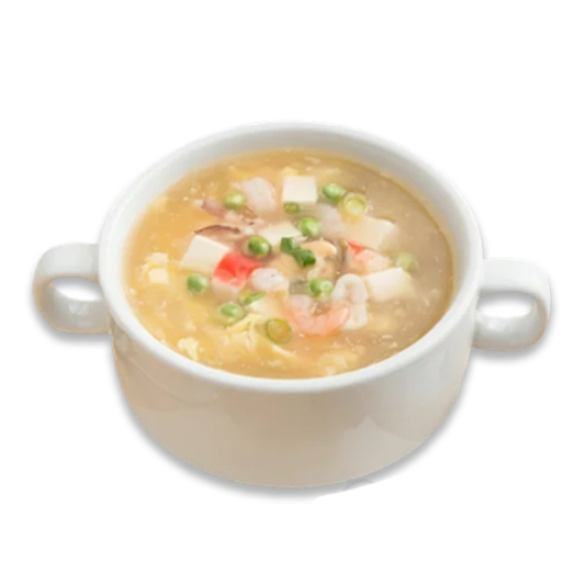 Seafood & Tofu Soup 海鲜豆腐汤