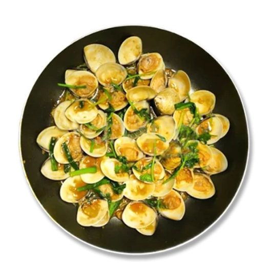 Stir-Fried Clams with Hong Kong Style 港式炒蚬