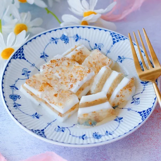 Lychee & Osmanthus Pudding (3 pcs) 荔枝桂花糕（3件）