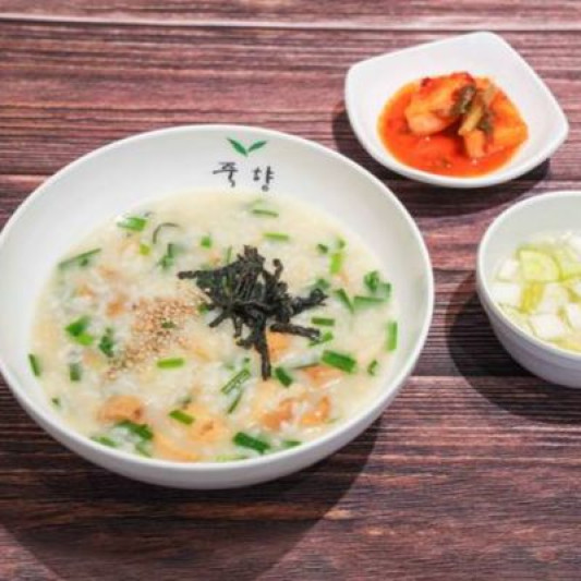 Wild Pine Mushroom Porridge 자연산 송이 버섯죽