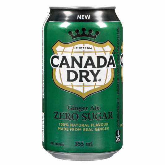 8026. Diet Canada Dry 低糖干姜气泡水
