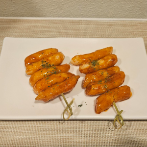 Fried Rice Cake Skewers