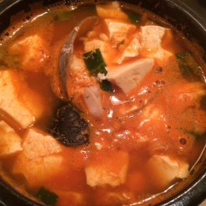 Soft Tofu Chigae (Soondubu) 순두부