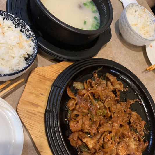 Stir-Fried BBQ Pork 돼지불고기