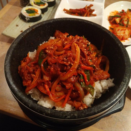Spicy Pork Dolsot 제육 돌솥