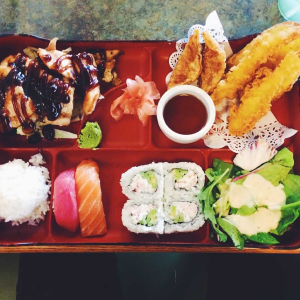 Salmon Teriyaki Bento Box