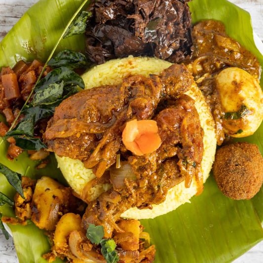 Ghee Lamp Rice (Chicken)