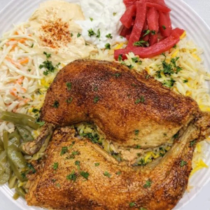 2-Piece Quarter Chicken Plate