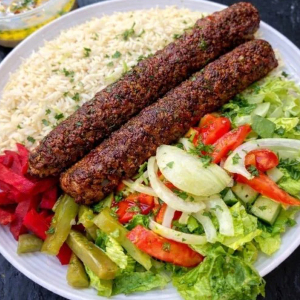 Shish Kofta Plate