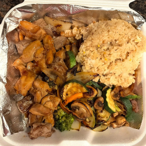 Hibachi New York Steak & Chicken
