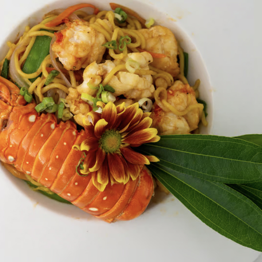 Shrimp Yaki Soba