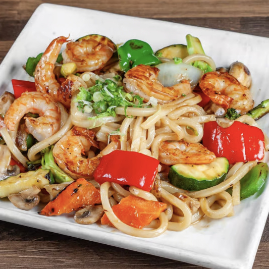 Shrimp Yaki Udon