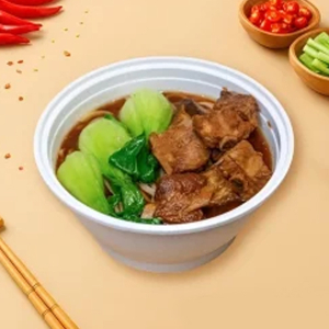 Braised Pork Ribs Noodle Soup / 红烧排骨汤面