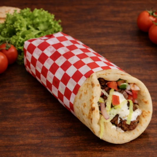 Ground Beef Kebab Roll