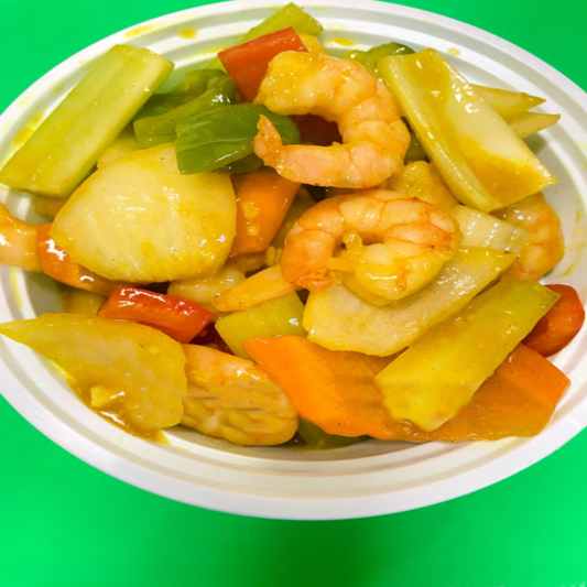 80. Curry Prawn