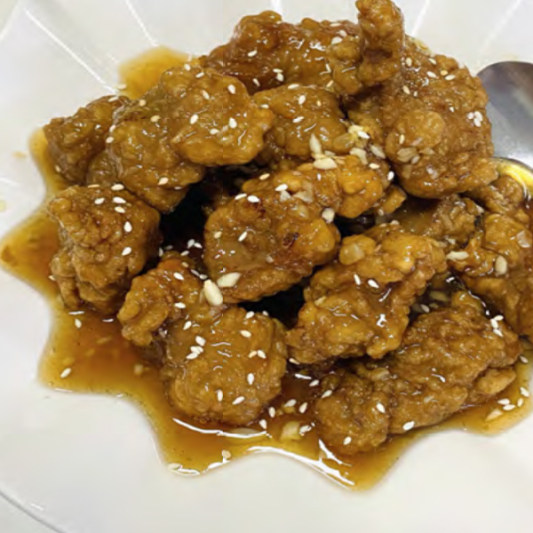 66. Honey Garlic Pork