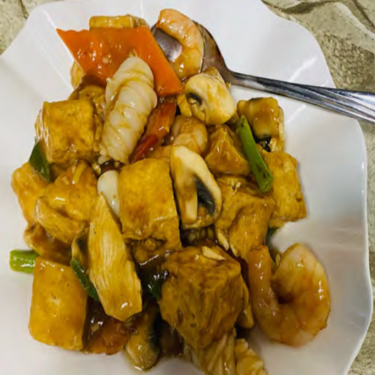 78. Seafood, Meat, & Tofu Hot Pot