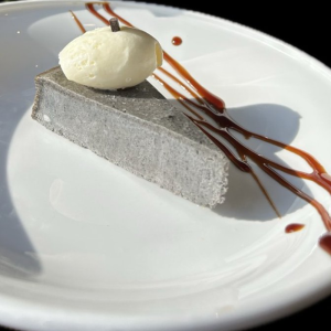 Black Sesame Cheese Cake