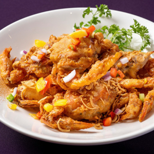 Hong Kong Style Soft Shell Crab in Spicy Salt 避風塘軟殼蟹(午)