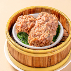 Steamed Beef Balls with Bean Curd 遠年陳皮牛肉球
